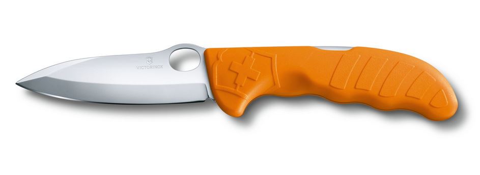 Swiss Army Hunter Pro Locking Folder - Orange w/ Pouch - Click Image to Close