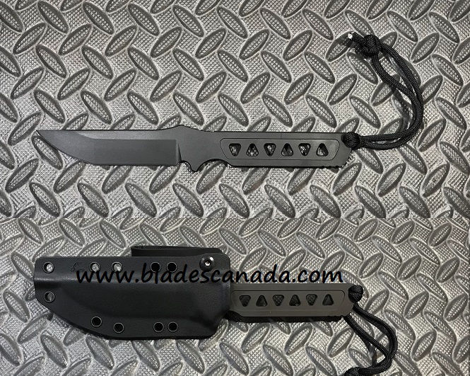 Spartan Blades Formido Fixed Blade Knife, S35VN Black, Kydex Sheath