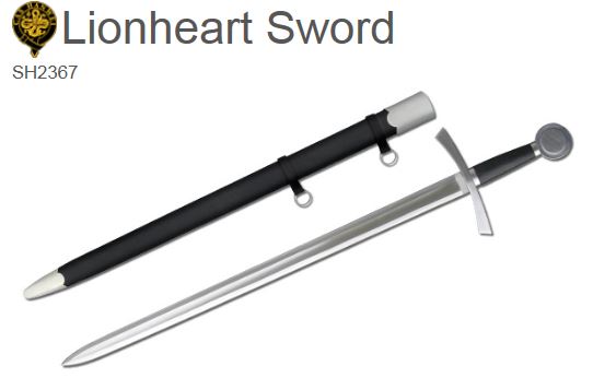 Hanwei Lionheart Forged Carbon Sword, SH2367