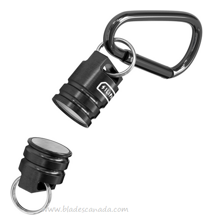 Silipac Keychain Mag-Beads, Titanium Black, SIL005TBLK