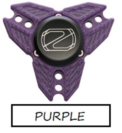 Stedemon Z04 Spinner, G10 Purple Construction, STEZ04GPPL