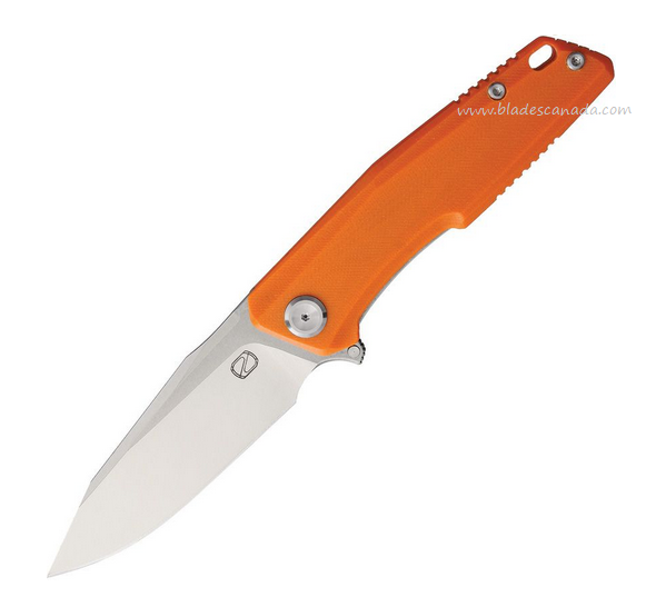 Stedemon ZKC C02 Flipper Folding Knife, 440C, G10 Orange, STEZKCC022