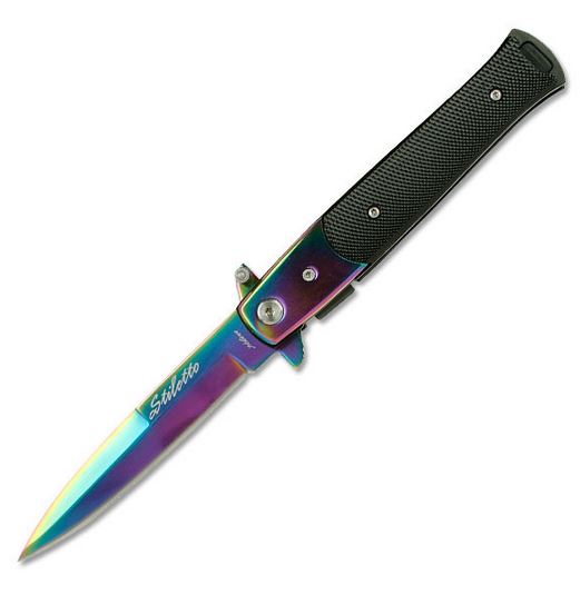 Tac Force TF-428RB Rainbow 3.5" Blade Assisted Open
