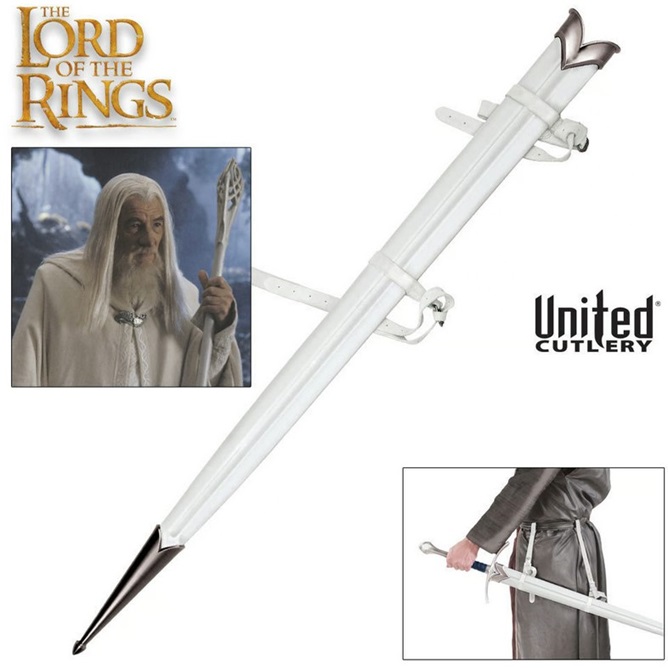 Lord Of The Rings Gandolf the White Glamdring Scabbard, UC1417WT