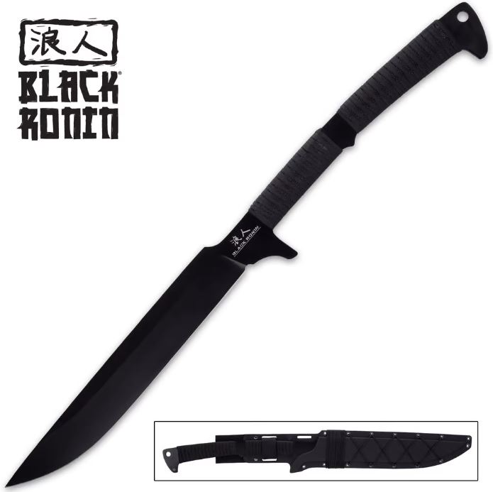 Black Ronin Black Tak-Kana Sword, w/Sheath, UC3477