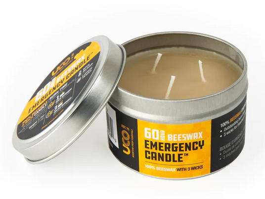 UCO 60-hr Emergency Candle, Beeswax