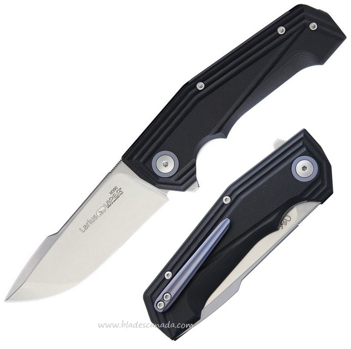 Viper Italy Larius Flipper Folding Knife, Bohler M390 Steel, G10, V5960GB