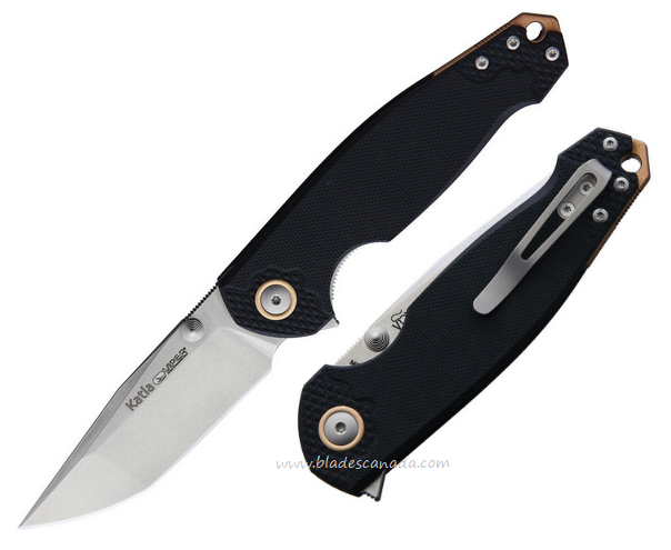 Viper Katla Flipper Folding Knife, M390 SW, G10 Black, V5982GB3D