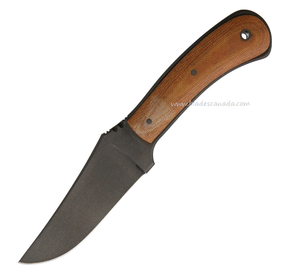 Winkler Knives II Fixed Blade Hunter Knife, 80CrV2, Micarta Tan, WK010