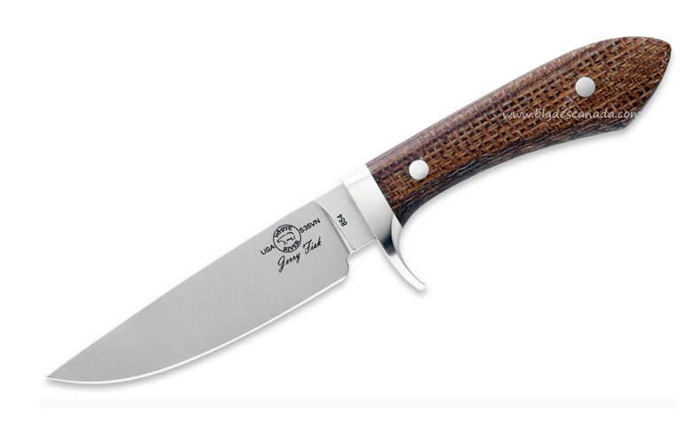 White River Sendero Classic Fixed Blade Knife, CPM S35VN, Micarta Natural, WRJF-SC-BNA
