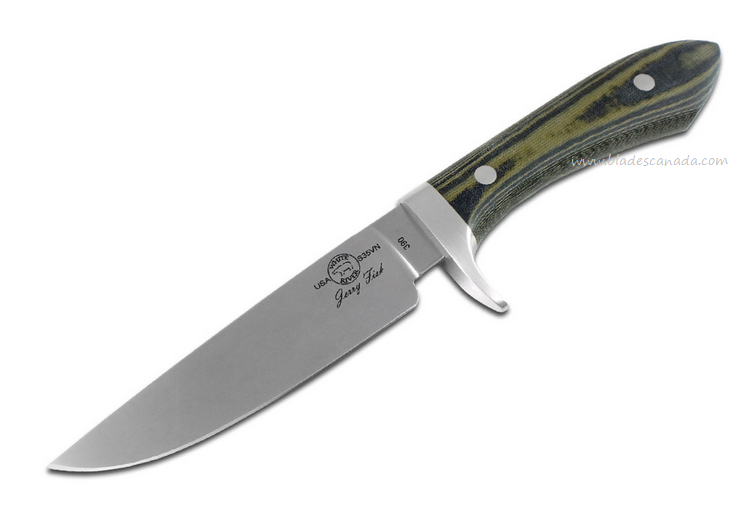 White River Sendero Classic Fixed Blade Knife, CPM S35VN, Micarta Black/OD, WRJF-SC-LBO