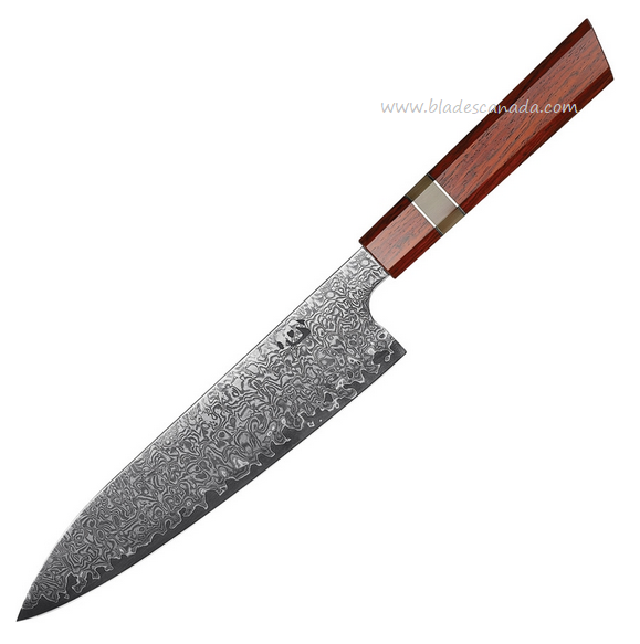 Xin Cutlery Japanese Style Chef's Knife, VG10/Damascus, Buffalo Horn, XC119