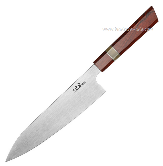 Xin Cutlery Japanese Style Chef's Knife, 12C27 Sandvik, Buffalo Horn, XC121