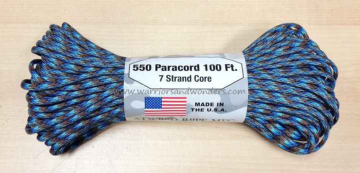 550 Paracord, 100Ft. - Abyss