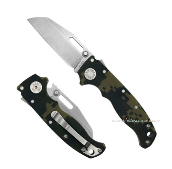 Demko AD20.5 Folding Knife, S35VN Sharkfoot, G10 Camo