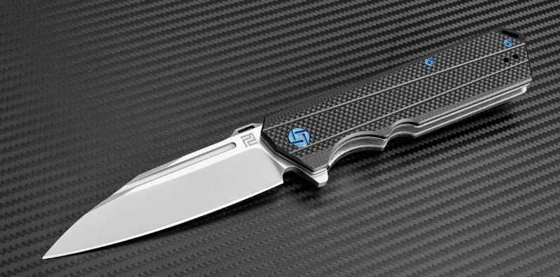 Artisan Cutlery Littoral Flipper Folding Knife, D2, G10 Black, ATZ1703PBK
