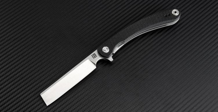 Artisan Cutlery Mini Orthodox Flipper Folding Knife, D2, G10 Black, ATZ1817PSBKF