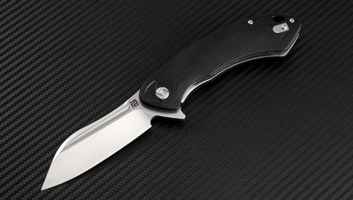 Artisan Cutlery Immortal Flipper Folding Knife, D2, G10 Black, ATZ1818PBKC