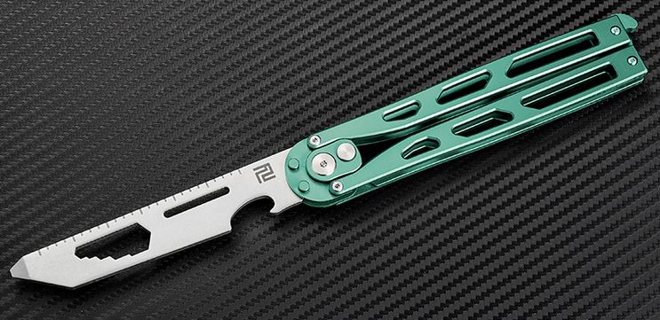 Artisan Cutlery Kinetic Tool, Titanium Green, 1823GGN - Click Image to Close
