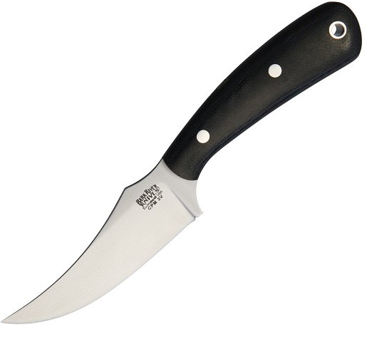 Bark River Fingerling Fixed Blade Knife, CPM 3V, Micarta Black, BA01052MBC