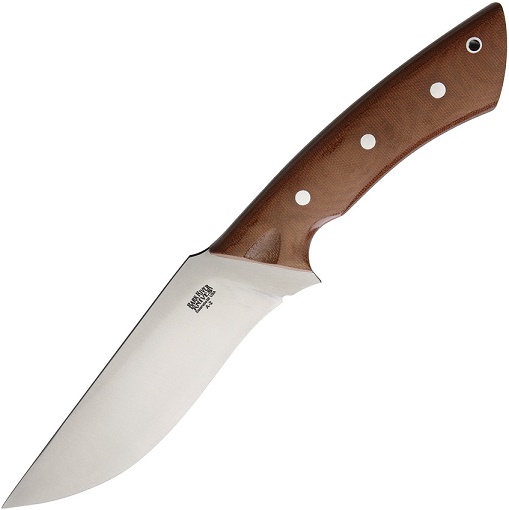 Bark River Essos Fixed Blade Knife, A2 Steel, Micarta Green, BA010116MGC