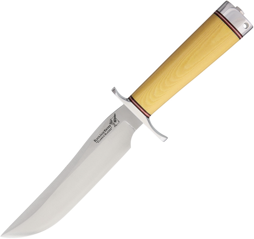 Blackjack Classic Model 3 Fixed Blade Knife, A2, Micarta Ivory, 37AI
