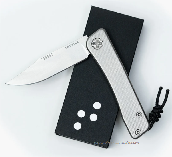 Tactile Turn Bexar Slipjoint Folding Knife, CPM Magnacut, Titanium