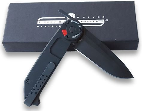 Extrema Ratio BF2RCD Folding Knife, Bohler N690, Aluminum Black