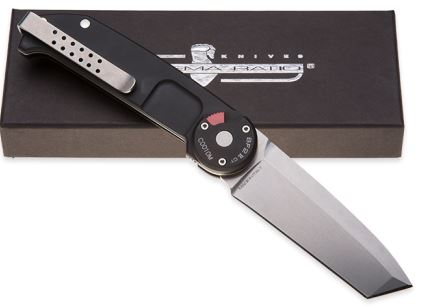 Extrema Ratio BF2RCT Folding Knife, Bohler N690 Tanto Point, Aluminum Black