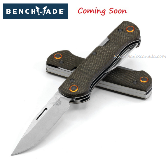 (Coming Soon) Benchmade Weekender Slipjoint Folding Knife, CPM S30V, Micarta, BM317-1