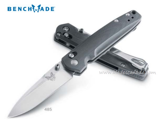 Benchmade Valet Folding Knife, M390, G10 Grey, 485 - Click Image to Close