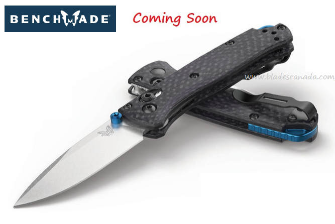 (Coming Soon) Benchmade Mini Bugout Folding Knife, CPM S90V, Carbon Fiber, BM533-3