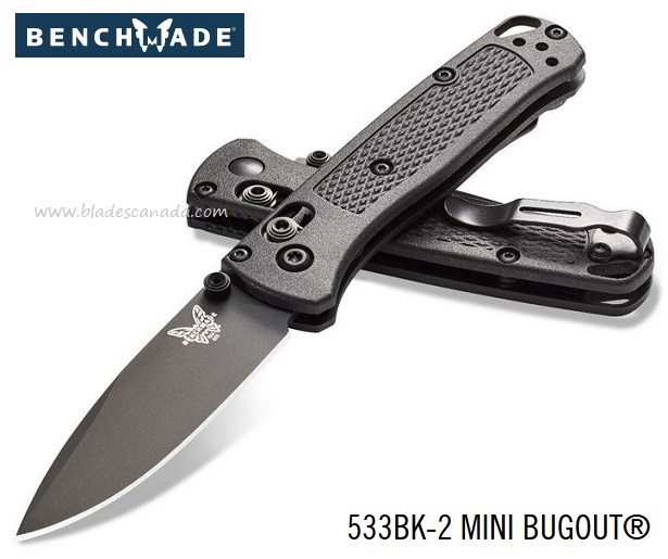 Benchmade Mini Bugout Folding Knife, CPM S30V, Carbon Fiber Elite , BM533BK-2