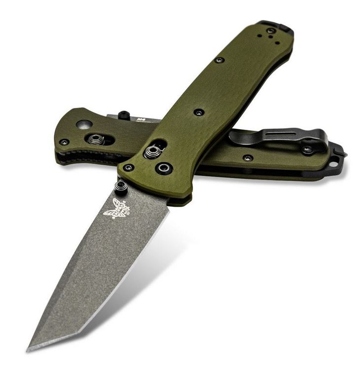Benchmade Bailout Folding Knife, M4 Tanto, Aluminum, BM537GY-1