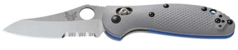 Benchmade Griptilian Folding Knife, CPM 20CV, G10 Grey, 555S-1