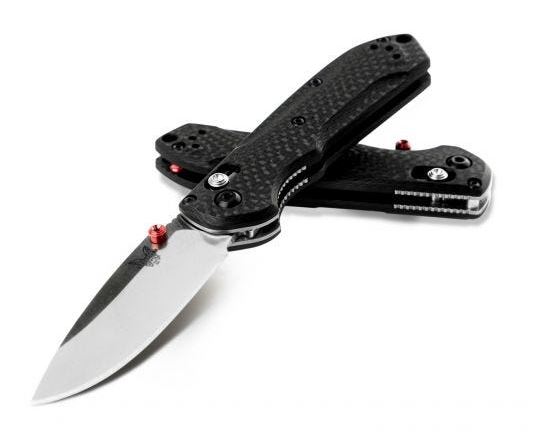 Benchmade Mini Freek Folding Knife, CPM S90V, Carbon Fiber, BM565-1