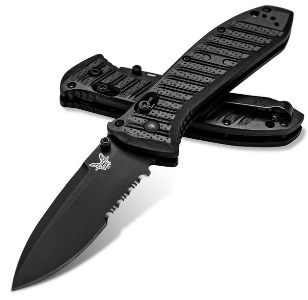 Benchmade Presidio II Folding Knife, S30V, Carbon Fiber Elite, 570SBK-1