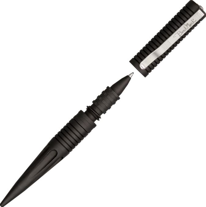 Benchmark Tactical Pen, Made in USA, Aluminum Black, BMK024