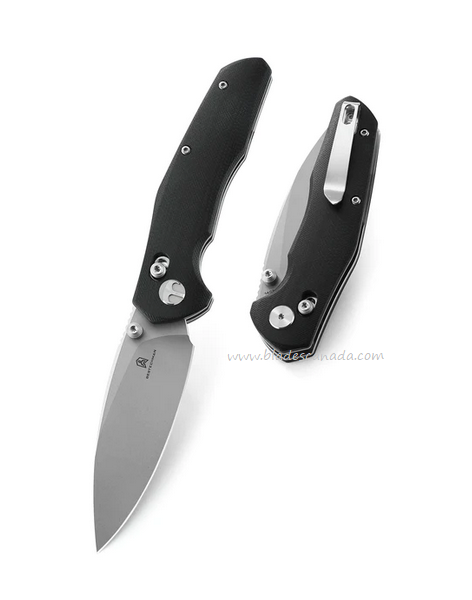 Bestechman Ronan Folding Knife, 14C28N SW, G10 Black, BMK02D