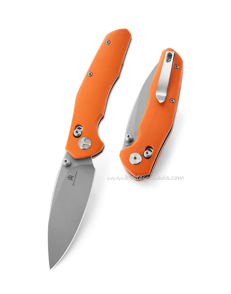 Bestechman Ronan Folding Knife, 14C28N SW, G10 Orange, BMK02F