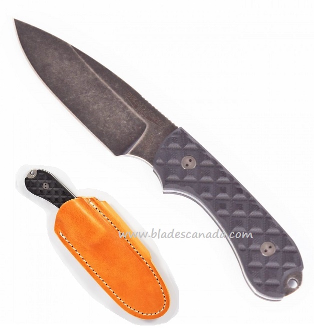 Bradford Guardian 3 Sabre Knife, M390 Nimbus, Black Textured G10, 3S-001N-M390