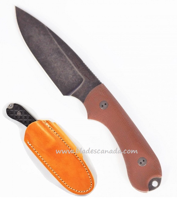 Bradford Guardian 3 Sabre Knife, M390 Nimbus, Natural 3D Micarta, 3S-104N-M390