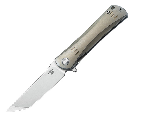 Bestech Kendo Flipper Framelock Knife, S35VN, Titanium, BT1903C