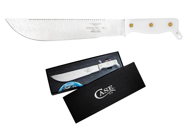 Case Astronaut Knife M-1 Fixed Blade Knife, Stainless Steel, 12019