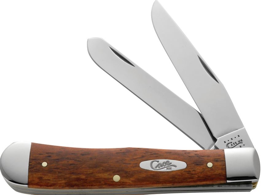 Case Trapper Slipjoint Folding Knife, Chestnut Bone, 28707