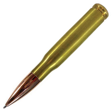 Caliber Gourmet 50 Cal Bullet Twist Pen