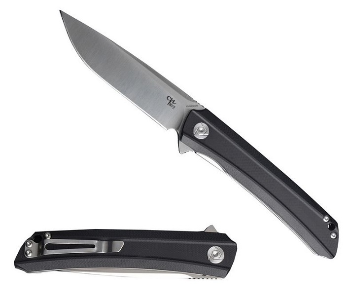 CH Knives 3002BK Gentle Lightweight G-10 - Black