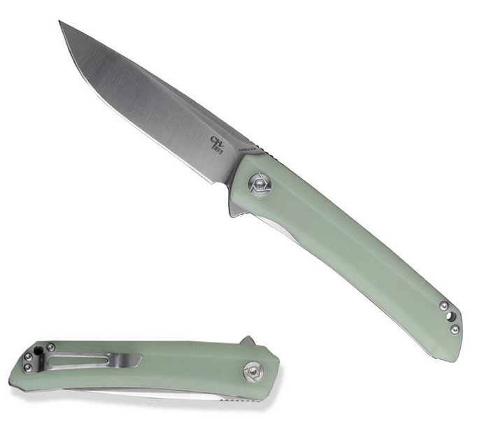 CH Knives 3002CR Gentle Lightweight G-10 - Green