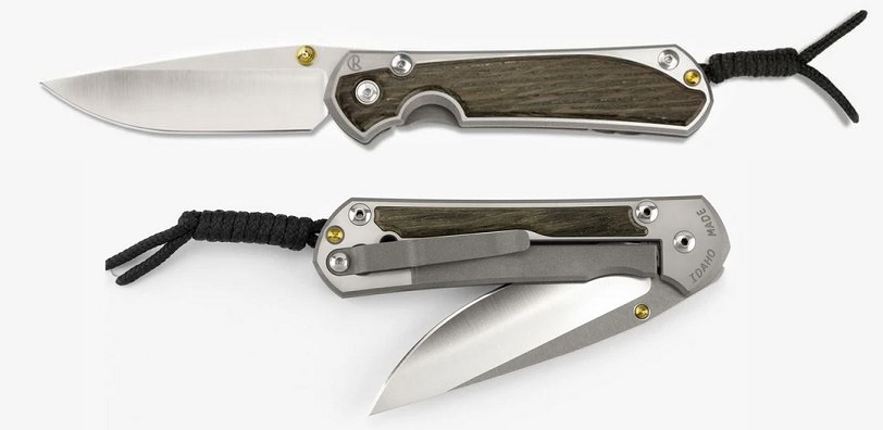 Chris Reeve Large Sebenza 31 Framelock Folding Knife, CPM S45VN, Bog Oak