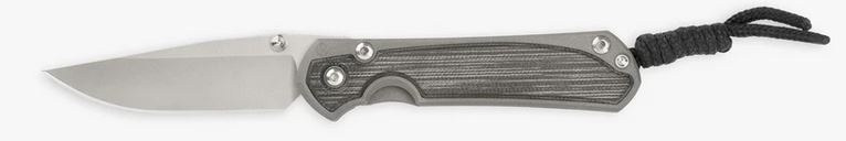 Chris Reeve Small Sebenza 31 Framelock Folding Knife, CPM S45VN, Micarta Black